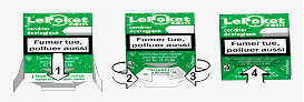 Montage cendrier de poche lepoket