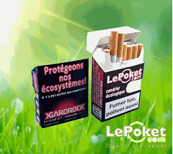 Cendrier de poche ecologique